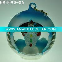 Wholesale christmas ball with LED changing light