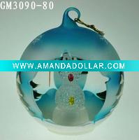 Wholesale christmas ball with LED changing light