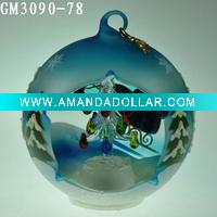 Wholesale christmas ball with LED changing light