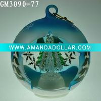 Wholesale christmas ball with LED changing light