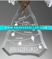 Wholesale fashion crystal christmas ornament