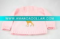 Wholesale baby doll clothing doll sweaters
