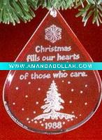 acrylic Christmas ornaments
