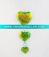 Wholesale christmas pendant glass hanging ornament