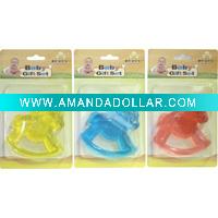 Wholesale baby water filled EVA material teether