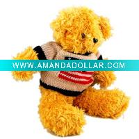 Wholesale plush teedy bear with sweaters