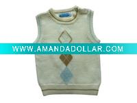 Wholesale baby boy knitwear VEST