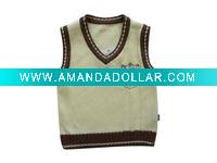 Wholesale baby boy knitwear VEST