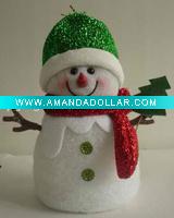 Wholesale snowman with hat and scraft,christmas ornament,snowman