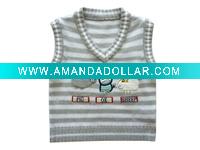 Wholesale baby boy knitwear VEST