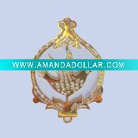 Wholesale 1C golden bird of christmas decoration