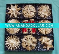 Wholesale Handmade Christmas Straw Decoration