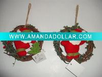 Wholesale christmas santa small hanging decoration