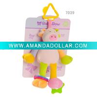 Multicolor Baby Pig Teething Toy