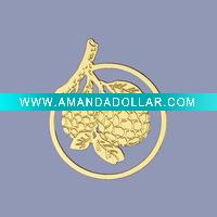 Wholesale 1C golden fruit of christmas decoration