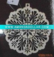 Wholesale Laser carved Christmas decoration for Christmas tree