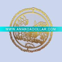 Wholesale 1C golden bird of christmas decoration