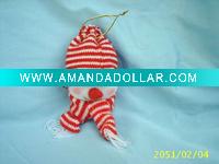 Wholesale santa style Christmas Tree orgament