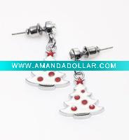 Wholesale Alloy Christmas earring