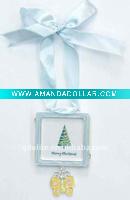 Wholesale photo frame christmans tree ornament