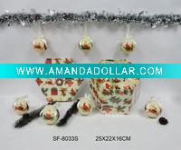 Wholesale decorative hanging ball for christmas tree