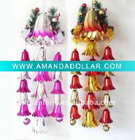 Small metal christmas jingle bell,christmas bell,Jingling Bell,jingle bell musical,colored flower jingle bell