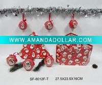 hanging balls as christmas accessory