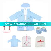 Wholesale Cotton Children Hooded Bathrobe