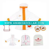 Wholesale Cotton Children Hooded Bathrobe