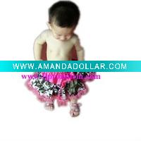 new design camo printting skirts baby pettiskirts