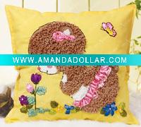 cute handmade stitch cushion kits supply