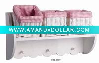 Wooden nursery cabinet