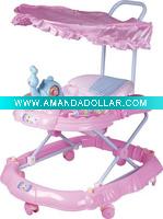 Wholesale baby walker with canopy and fixator (XB1988B)