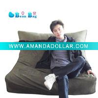 flower and bule beanbag bed