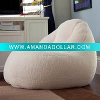 flower and bule beanbag sofa