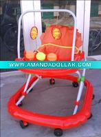 Red baby walker