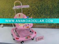 push rod umbrella baby walker