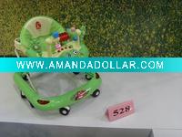 Wholesale plastic beautiful musical baby walker