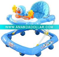 Baby walker with toys