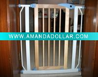 Wholesale Auto close expandable baby pet dog safety gate fence