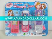 Wholesale Plastic 3PCS Girl Mobile Phone Toy