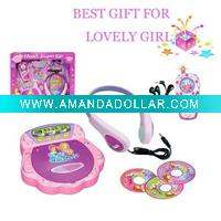 Wholesale Beauty play set(mobile with CD toys)