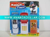 Wholesale Plastic 3PCS Baby Mobile Phone Toy