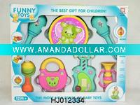 Wholesale rattles car,baby handbell,baby toy