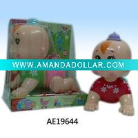 Wholesale B/O acrawl baby toys
