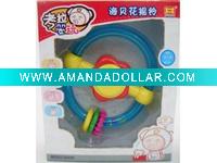 Plastic rattles ,bell toys