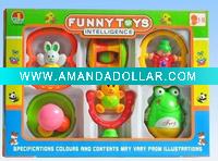 Wholesale baby toys, baby play Gym, Activity playgym rattle sets HJ030088