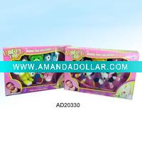 Wholesale Plastic cartoon soft baby bell for babies
