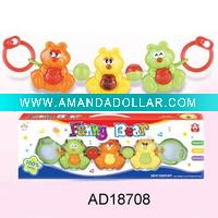 Funny bear bell toys