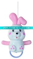plastic baby rattle